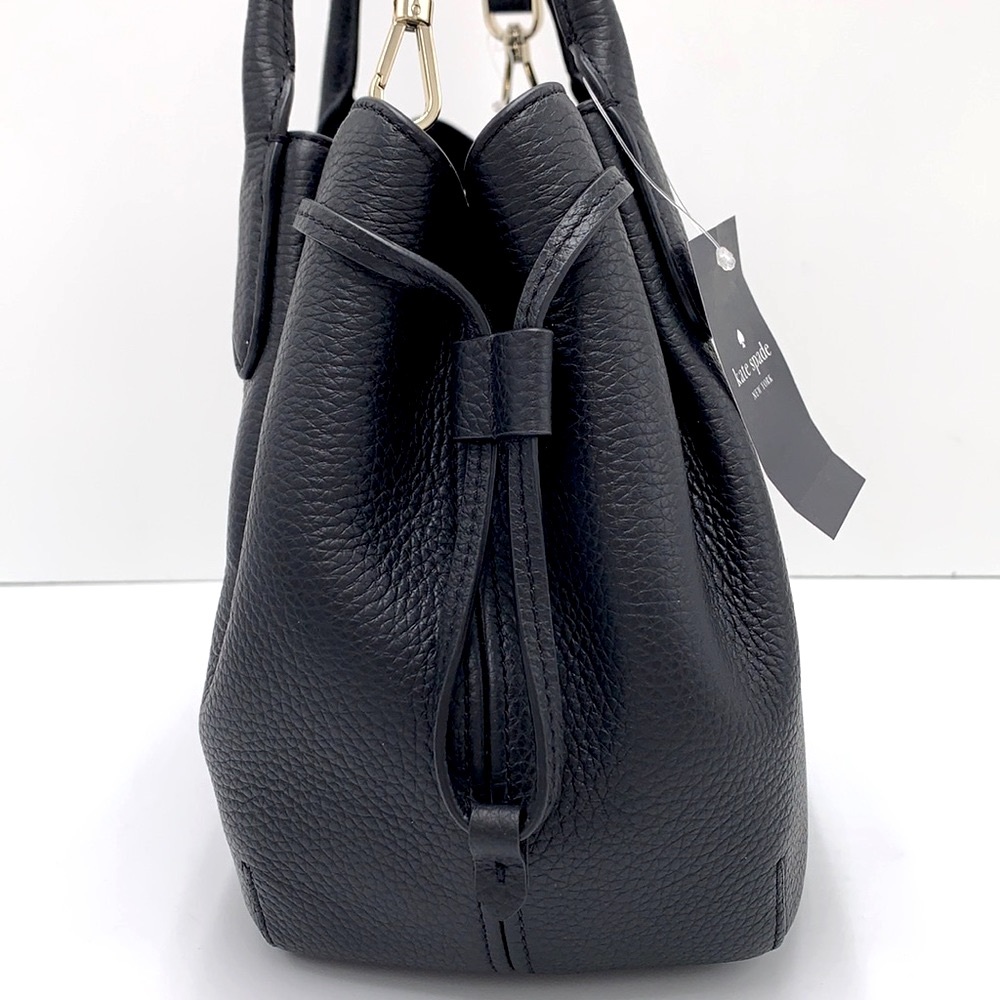 Kate Spade Dumpling Small Satchel Bag in Black color - Picture 6 of 16